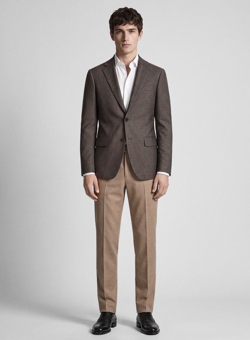 Airweave Windsor Brown Blazer - StudioSuits