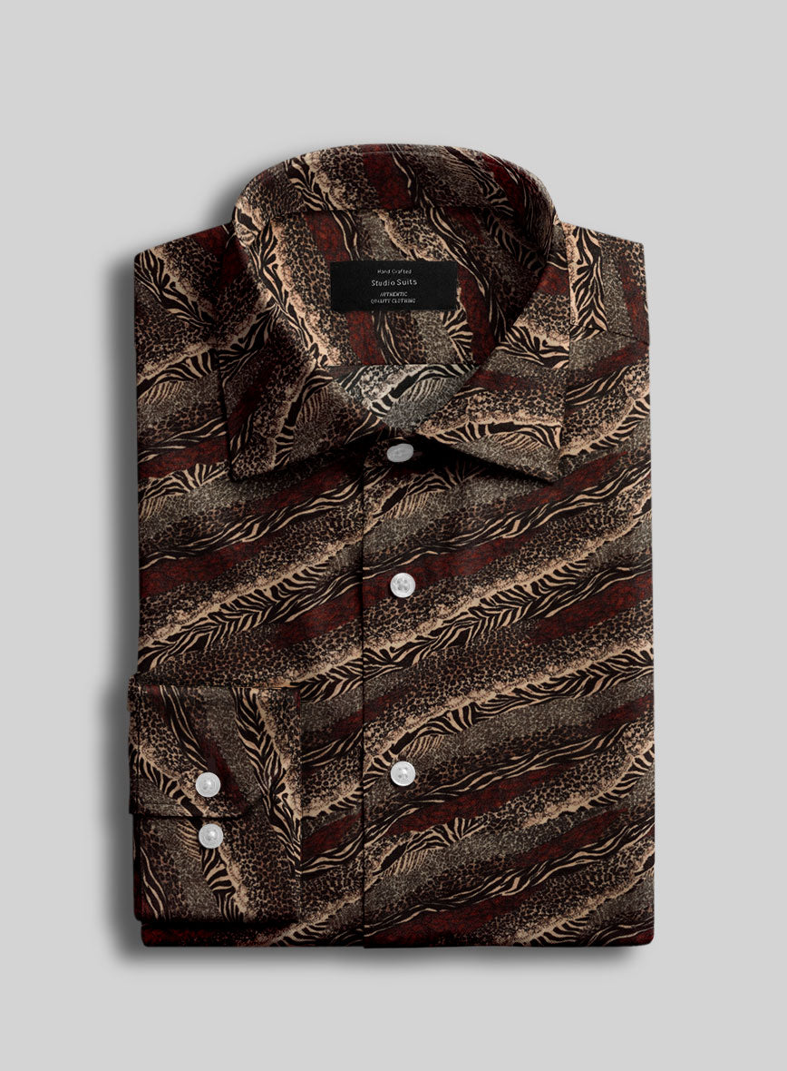 Alarico Silk Cotton Shirt - StudioSuits