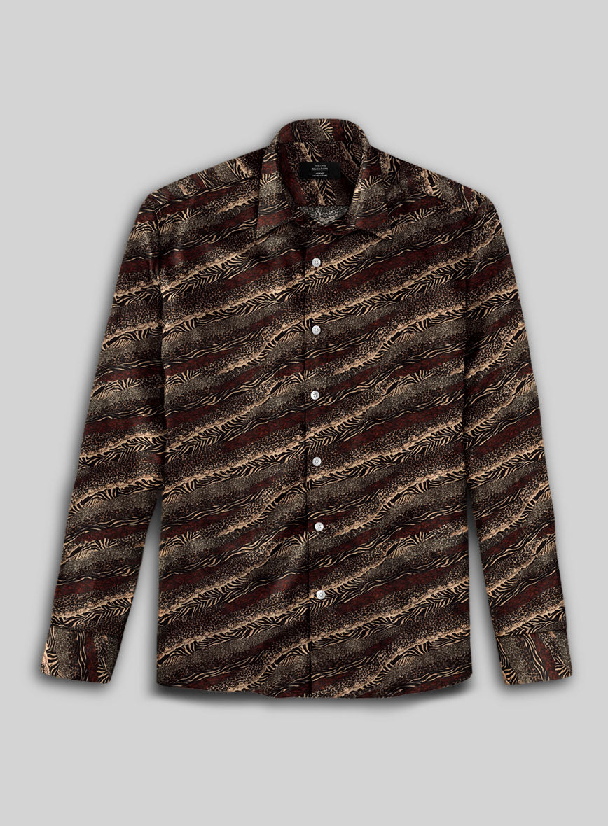 Alarico Silk Cotton Shirt - StudioSuits