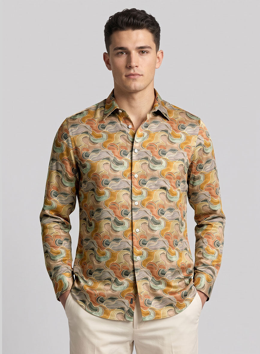 Alida Silk Cotton Shirt - StudioSuits