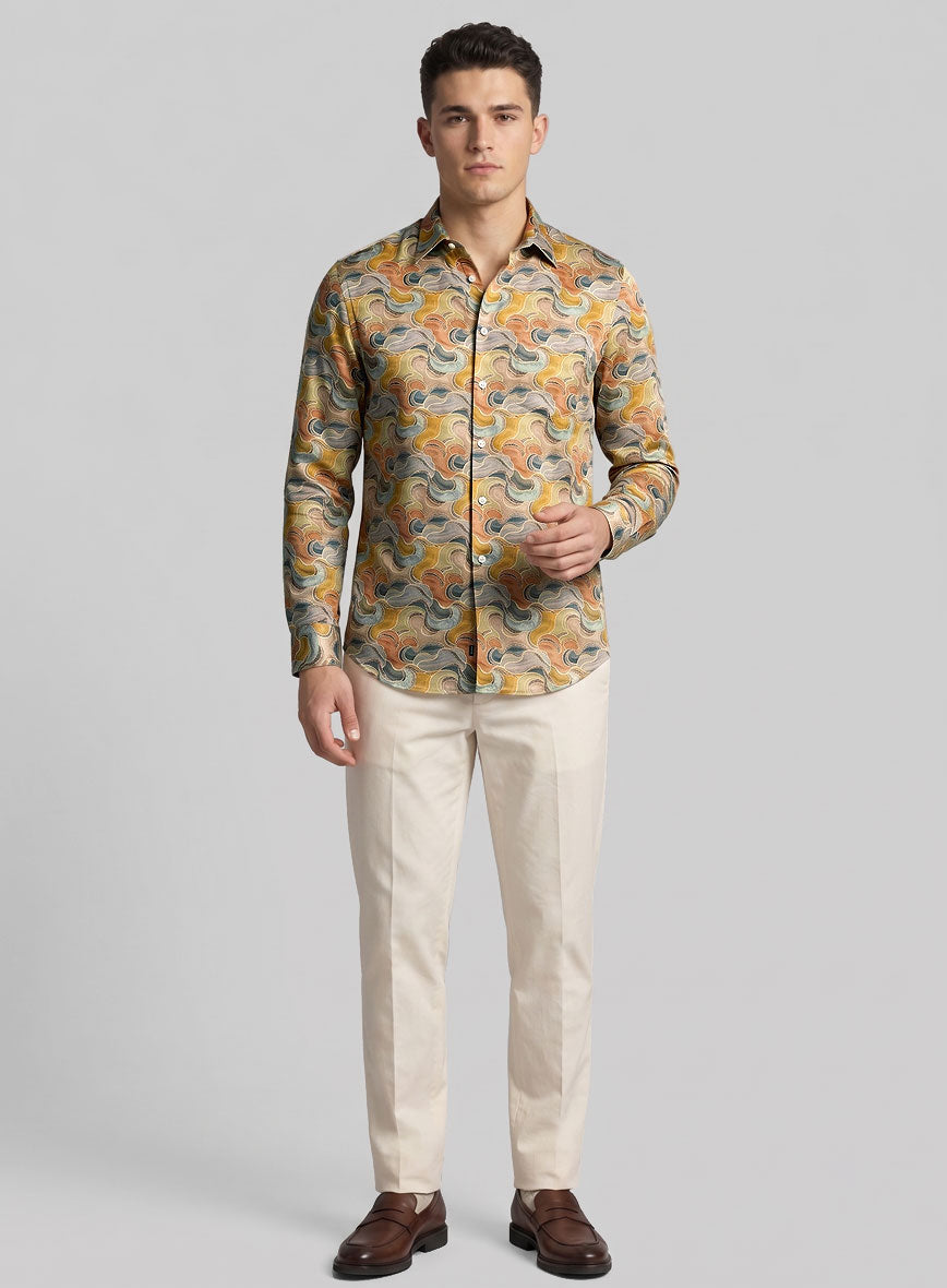 Alida Silk Cotton Shirt - StudioSuits