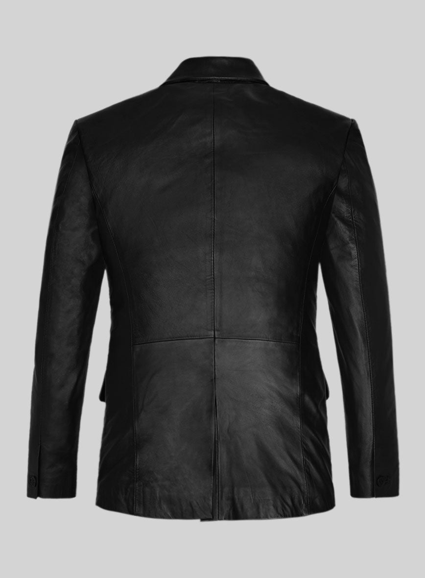 Al Pacino Leather Blazer - StudioSuits