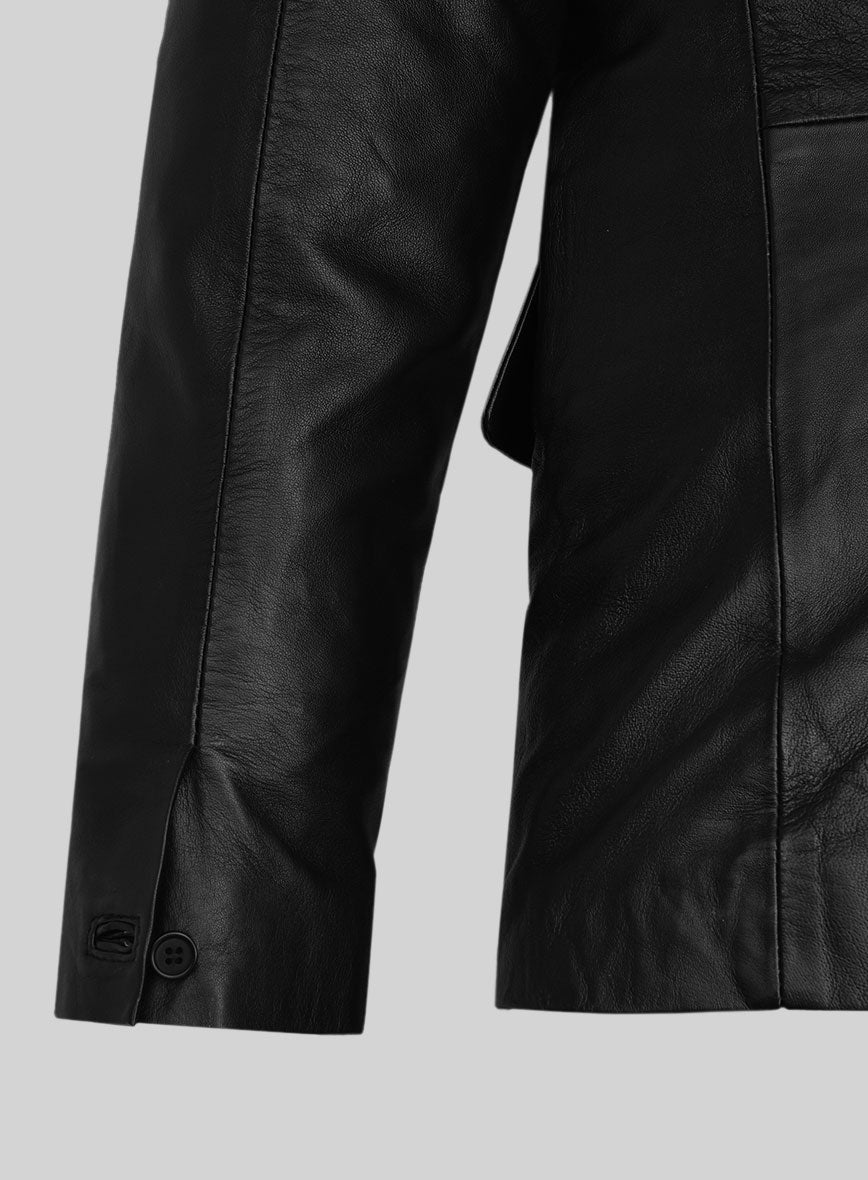 Al Pacino Leather Blazer – StudioSuits