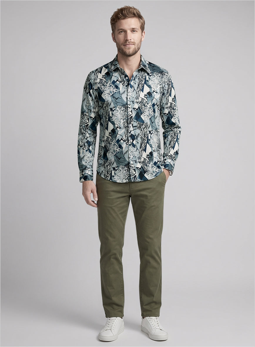 Altiero Silk Shirt - StudioSuits