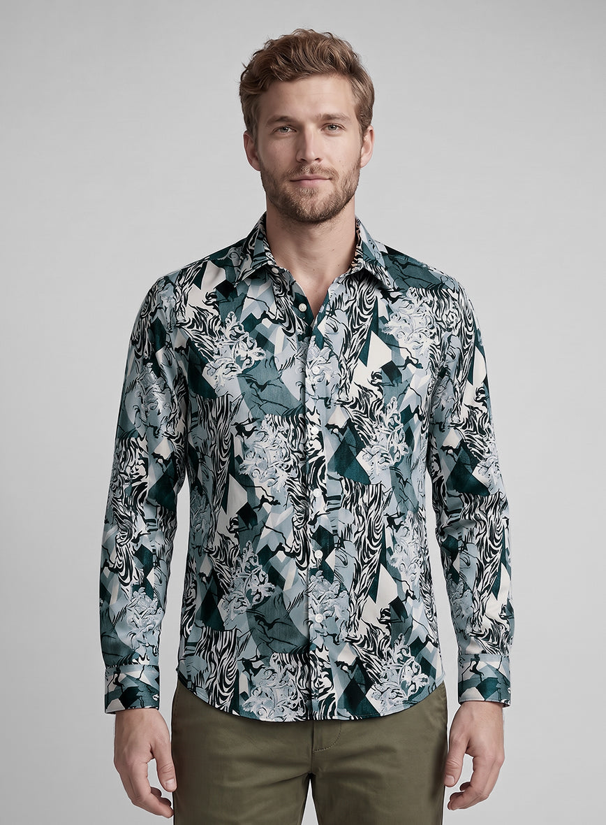 Altiero Silk Shirt - StudioSuits