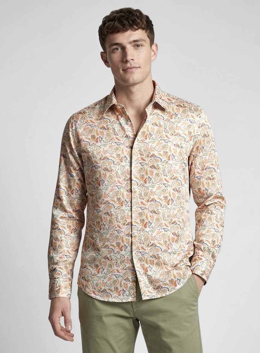 Alvarin Silk Cotton Shirt - StudioSuits