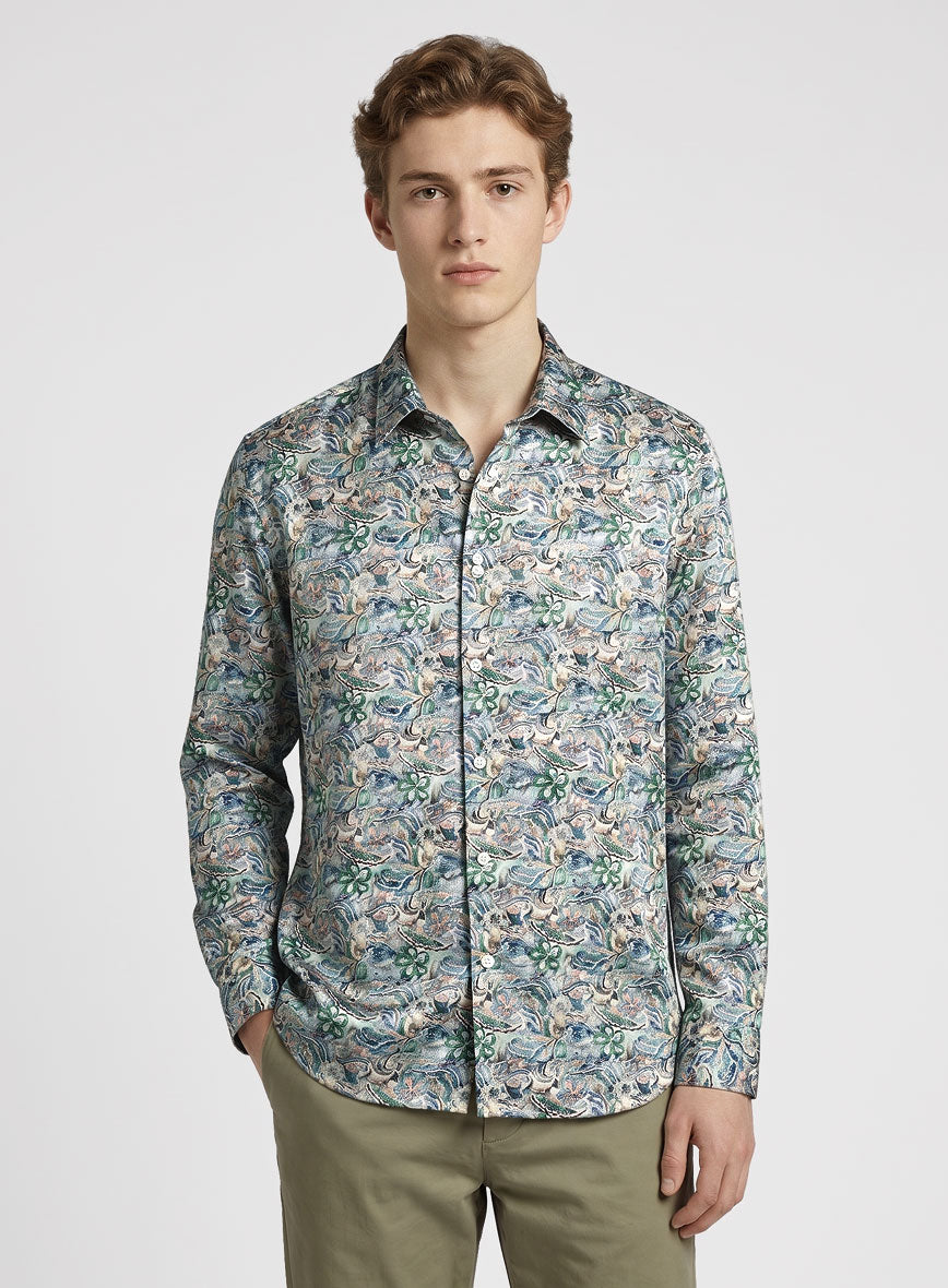 Amadis Silk Cotton Shirt - StudioSuits