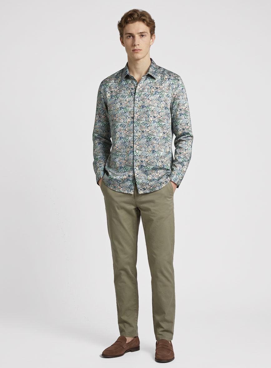 Amadis Silk Cotton Shirt - StudioSuits