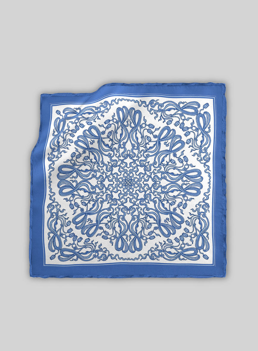 Arabesque Silk Pocket Square - StudioSuits