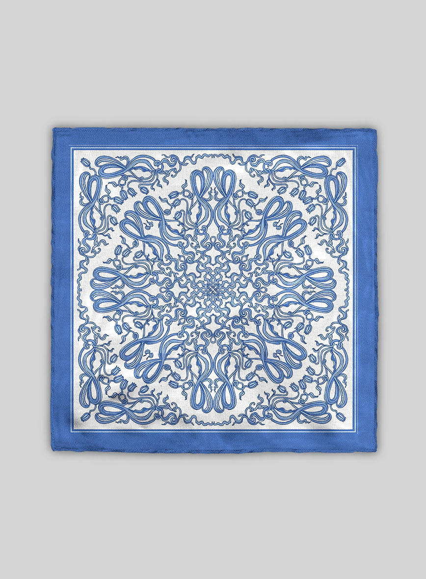 Arabesque Silk Pocket Square - StudioSuits