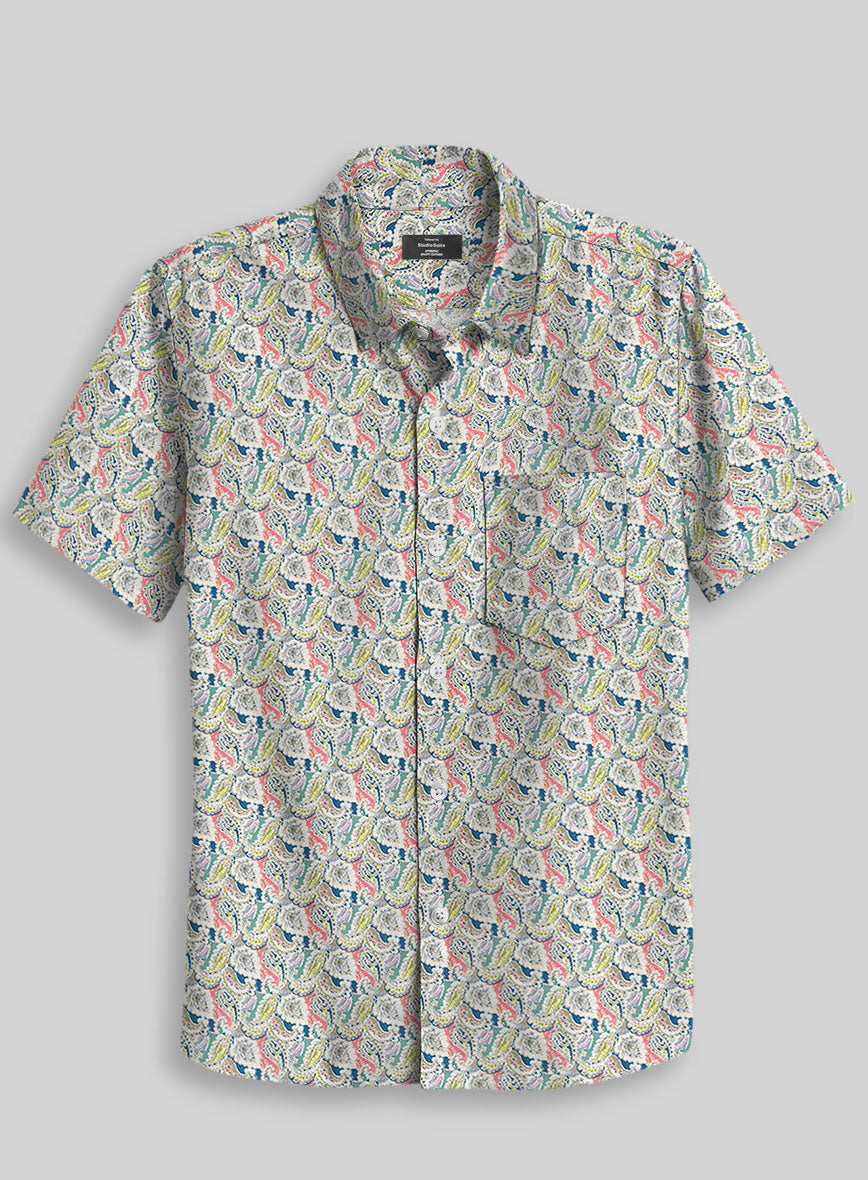 Araceli Silk Cotton Shirt - StudioSuits