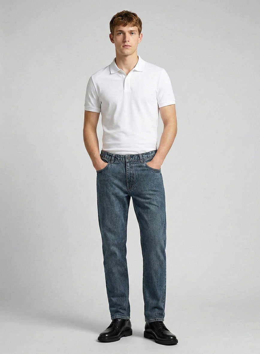 Archer Blue Blast Wash Jeans - StudioSuits