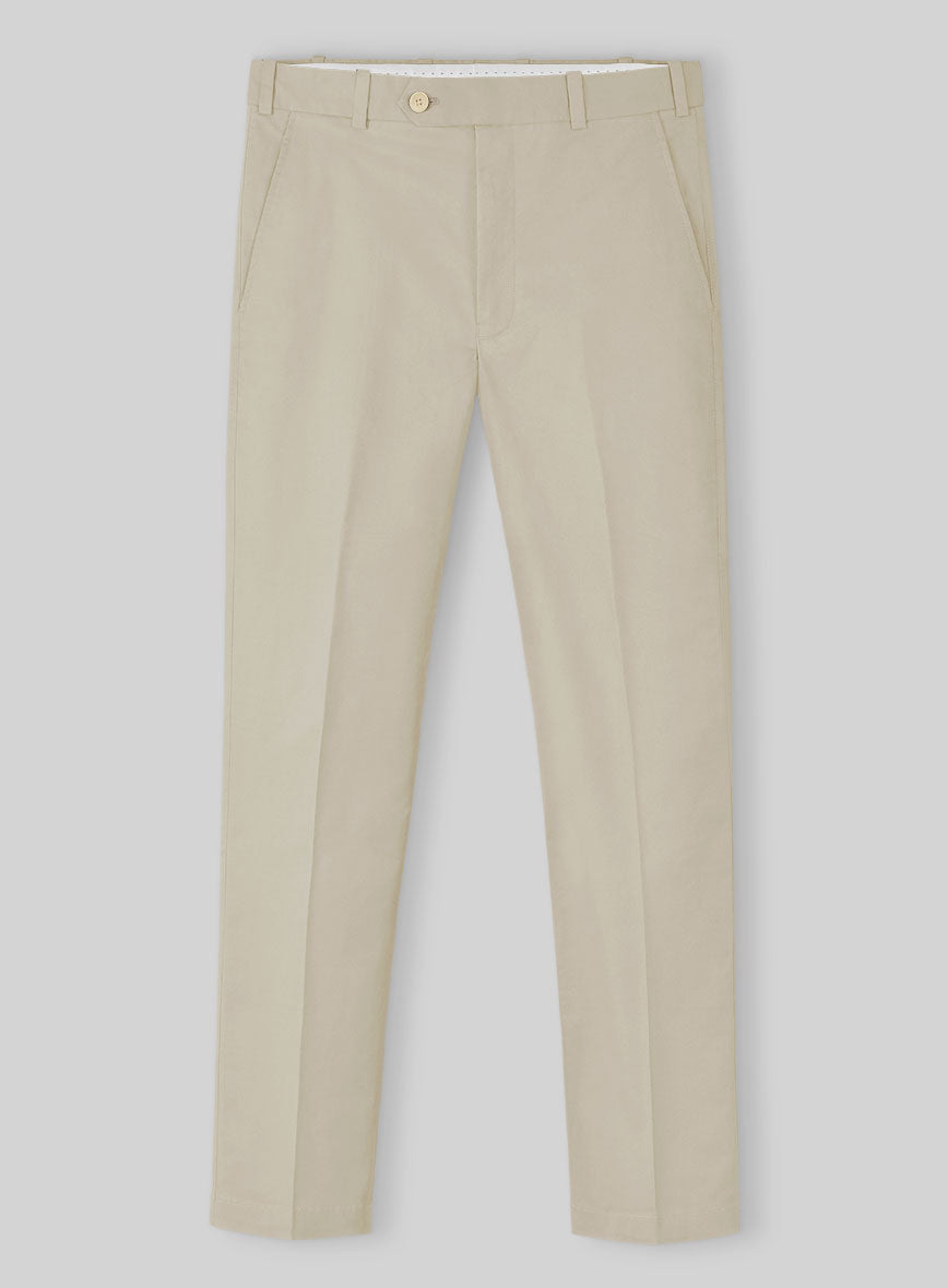 Army Khaki Stretch Chino Suit - StudioSuits