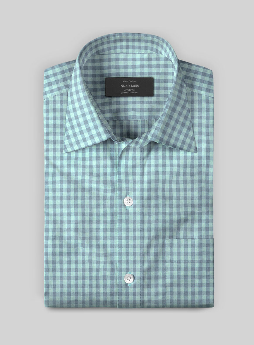 Arctic Check Cotton Shirt - StudioSuits