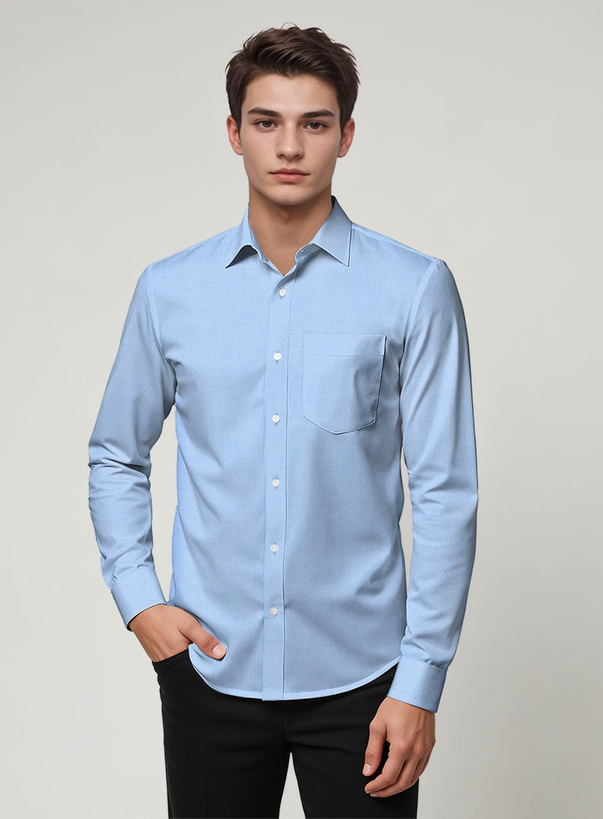 Arctic Fade Cotton Shirt - StudioSuits