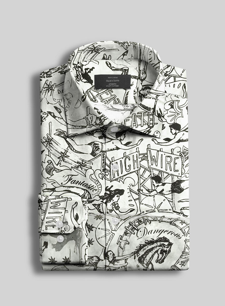 Astral Safari Silk Shirt - StudioSuits