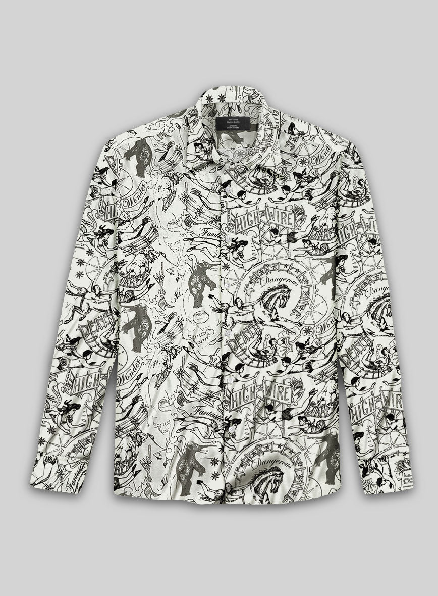 Astral Safari Silk Shirt - StudioSuits