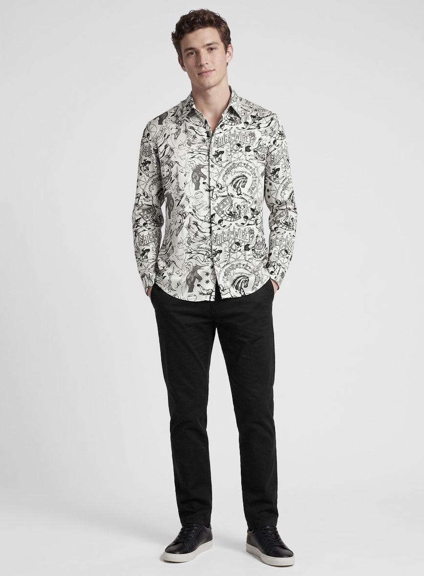 Astral Safari Silk Shirt - StudioSuits