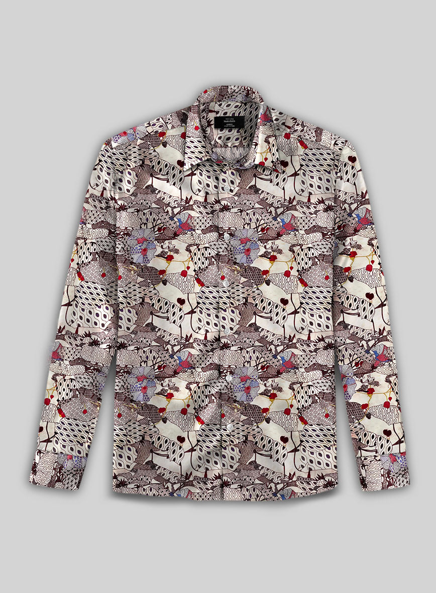 Atelier Foliage Silk Shirt - StudioSuits
