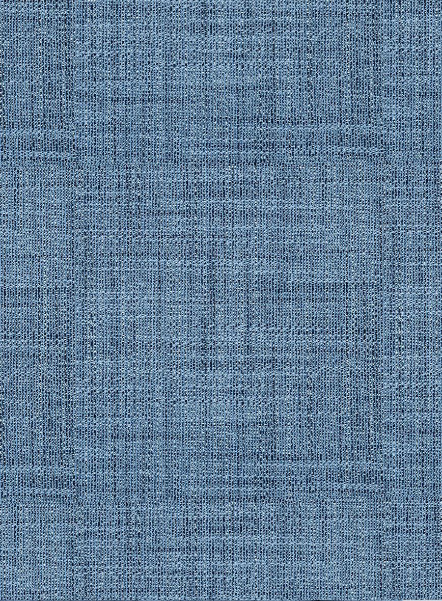 Bamboo Wool French Blue Jacket - StudioSuits