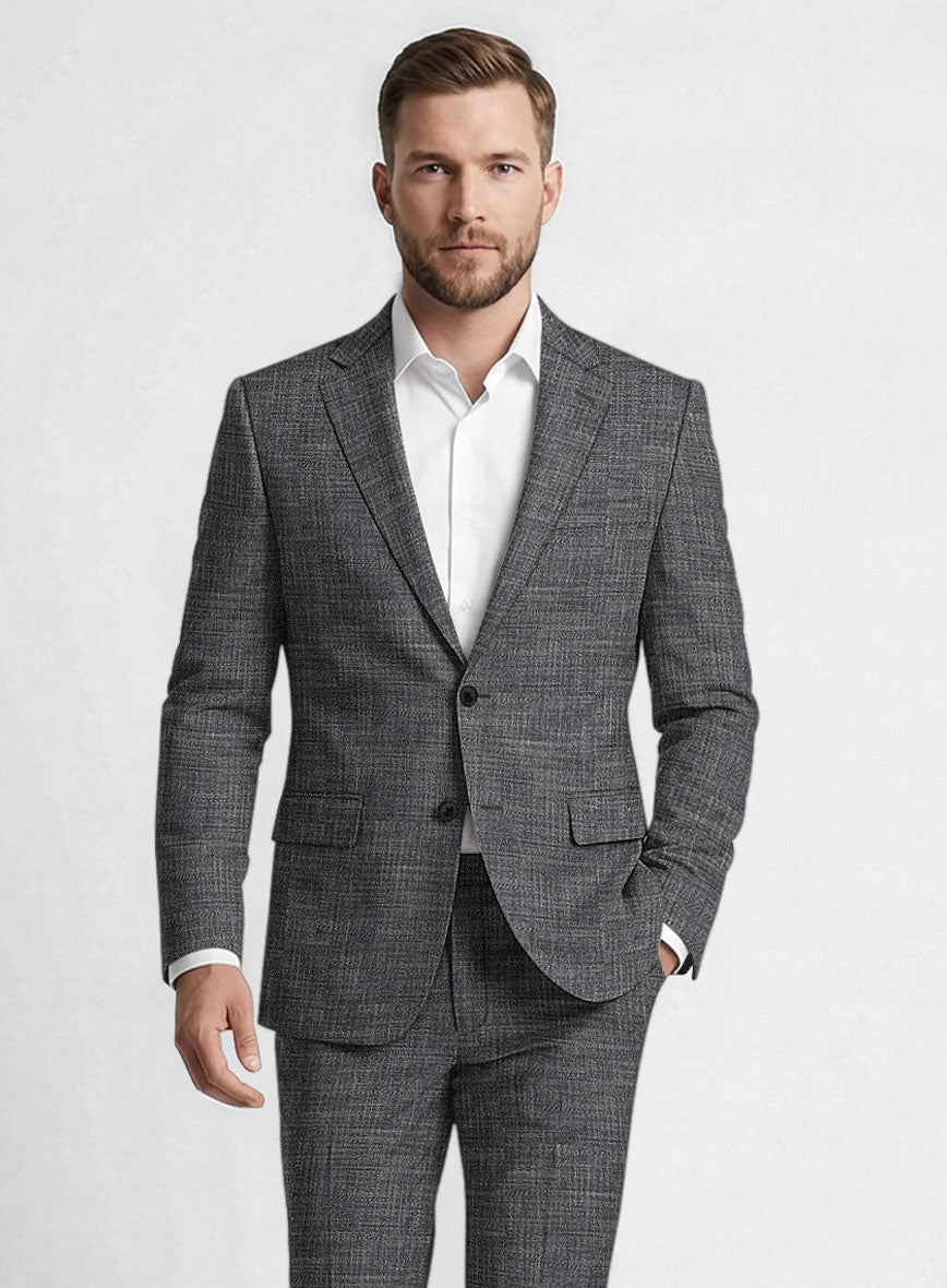 Bamboo Wool Gray Suit - StudioSuits