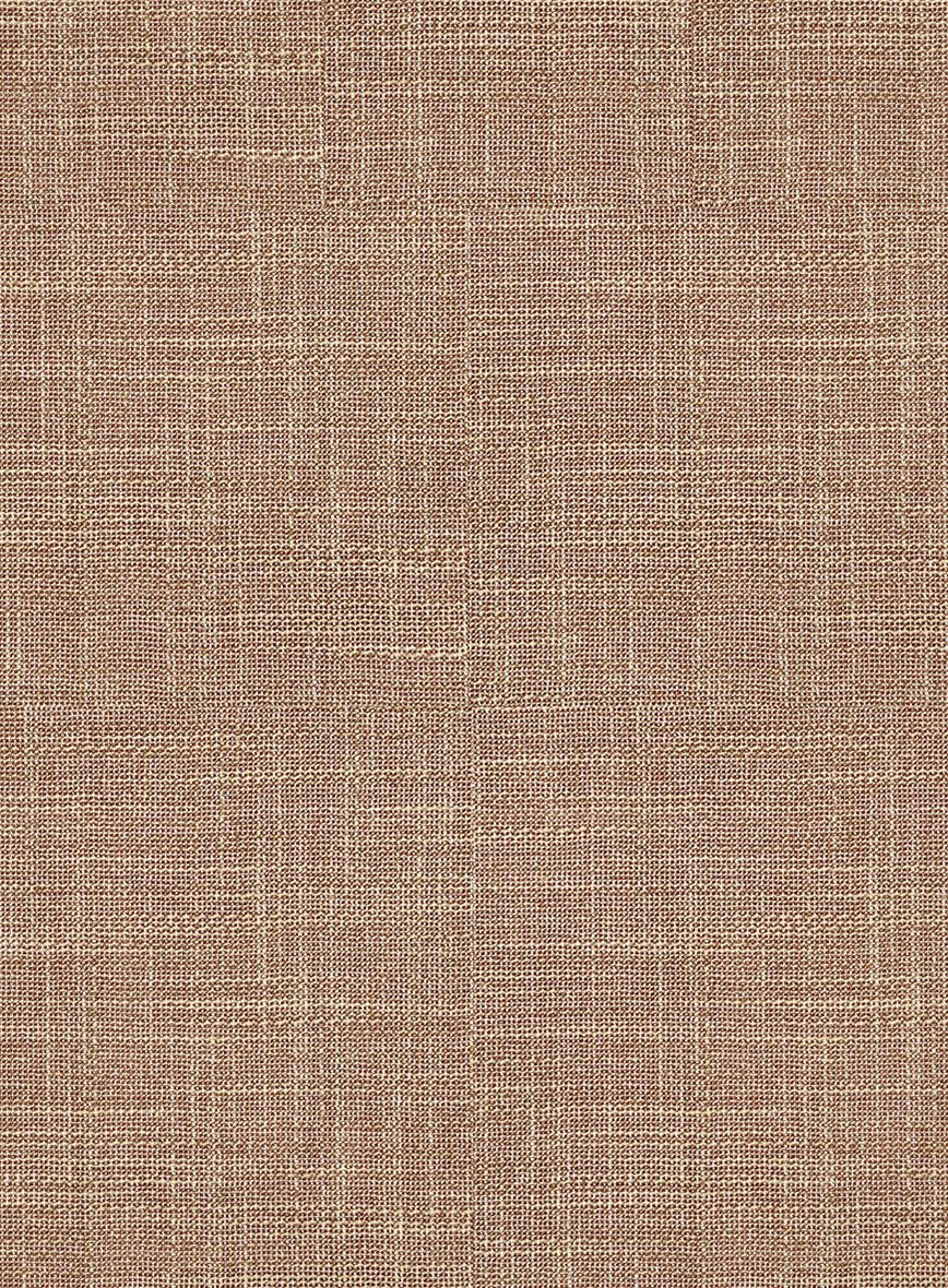 Bamboo Wool Saddle Brown Suit - StudioSuits