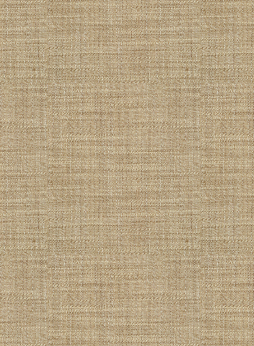 Bamboo Wool Buffed Beige Jacket - StudioSuits