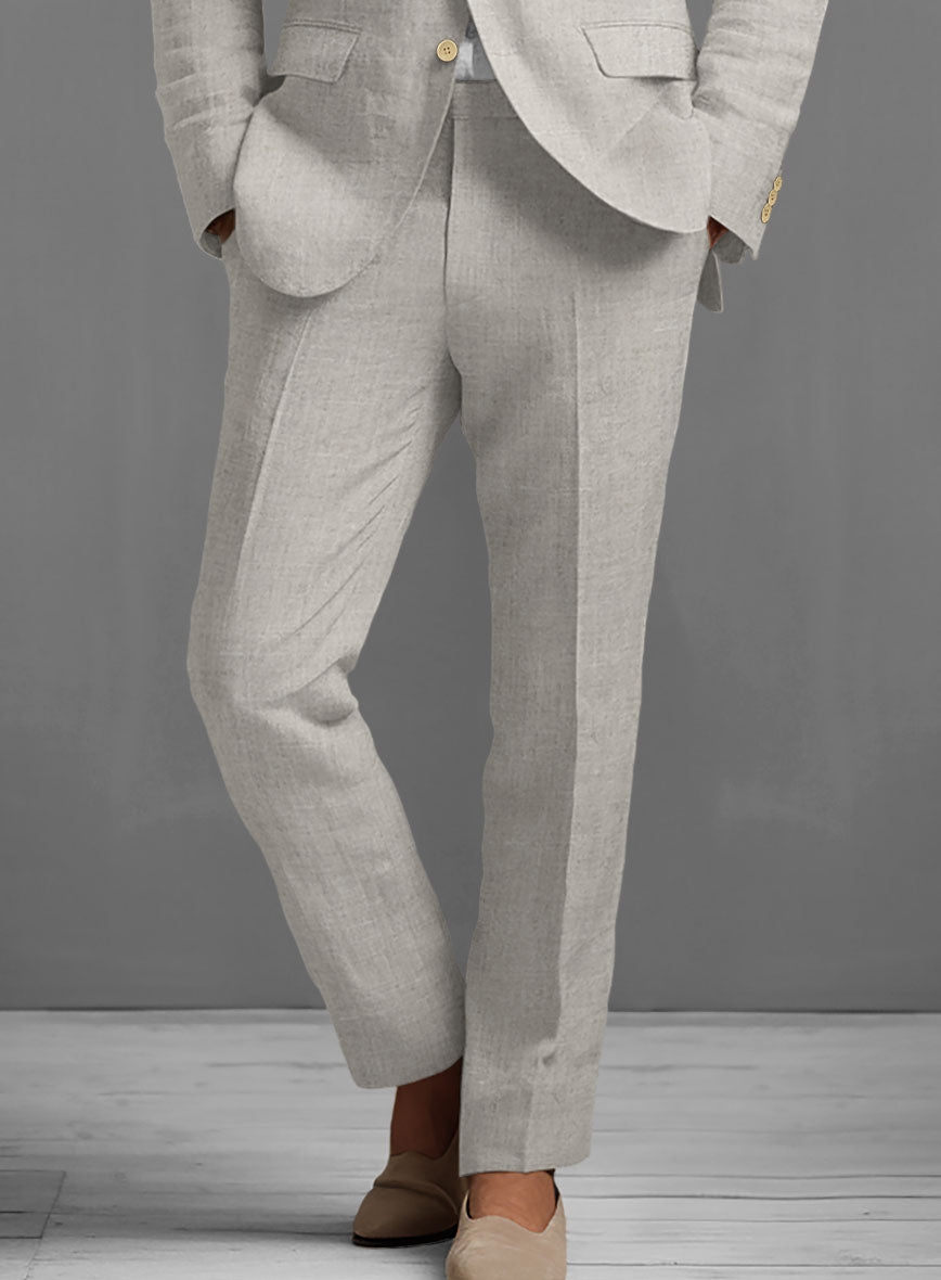 Barn Beige Linen Suit - StudioSuits