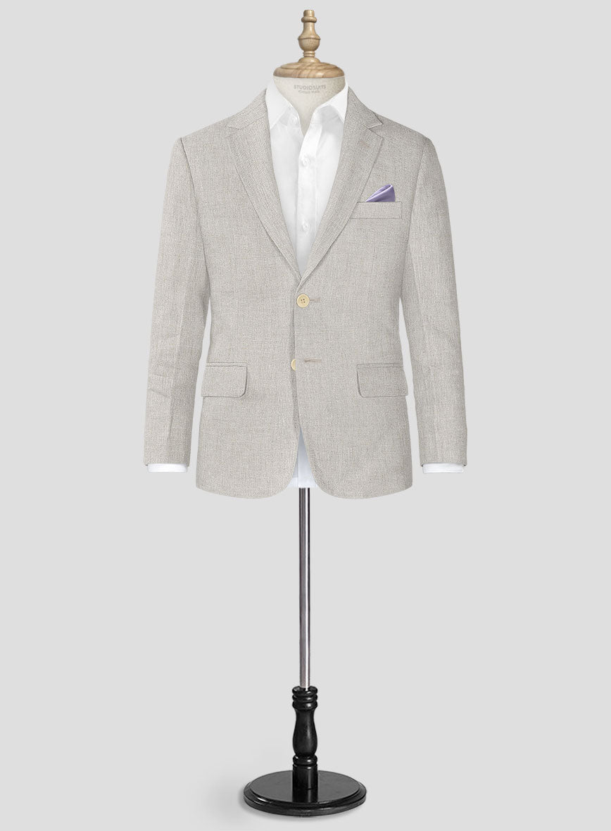 Barn Beige Linen Boys Suit - StudioSuits