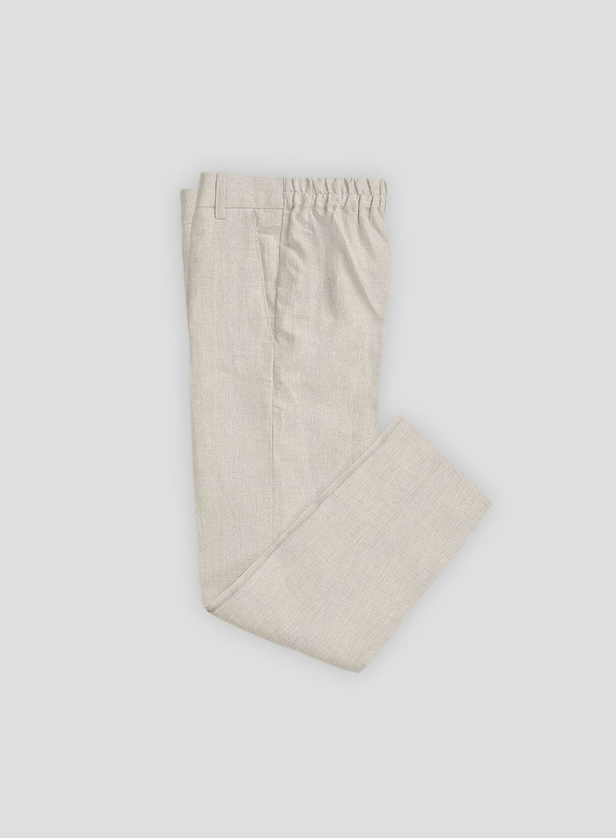 Barn Beige Linen Boys Suit - StudioSuits