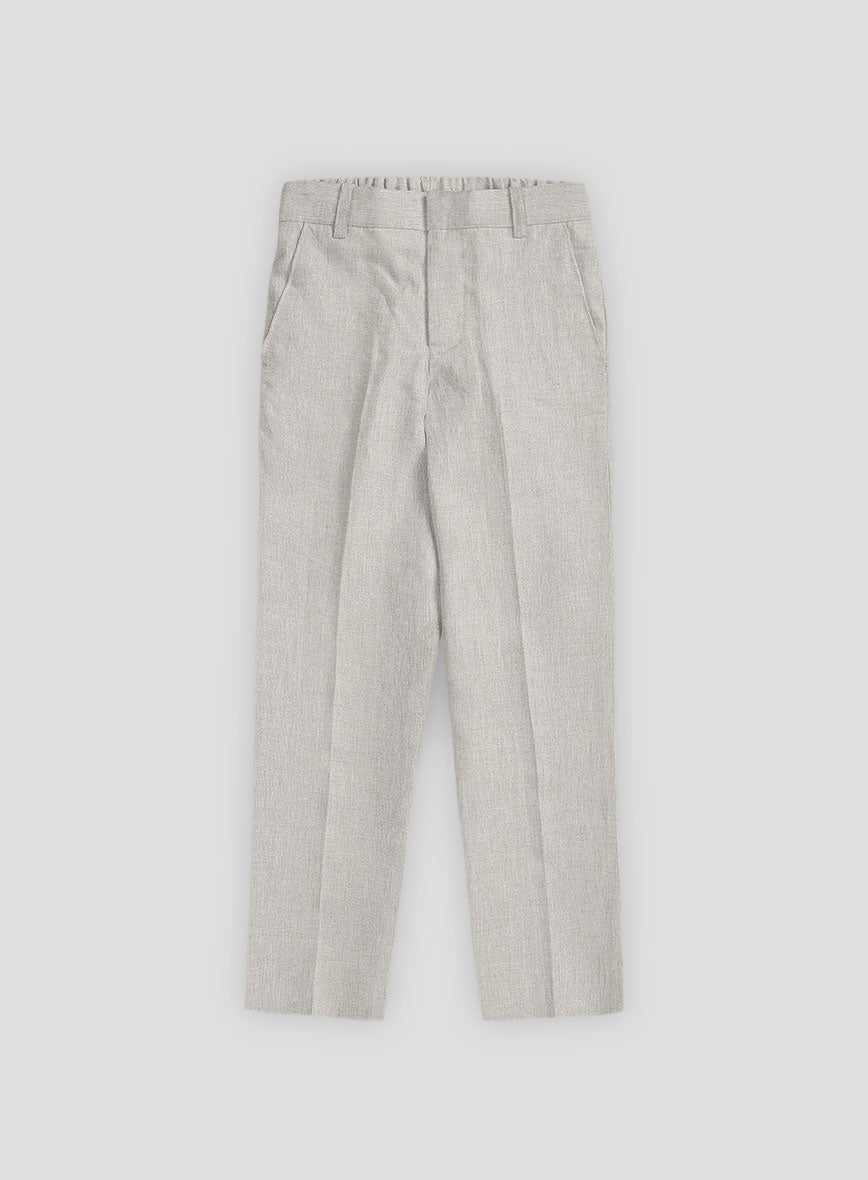 Barn Beige Linen Boys Suit - StudioSuits