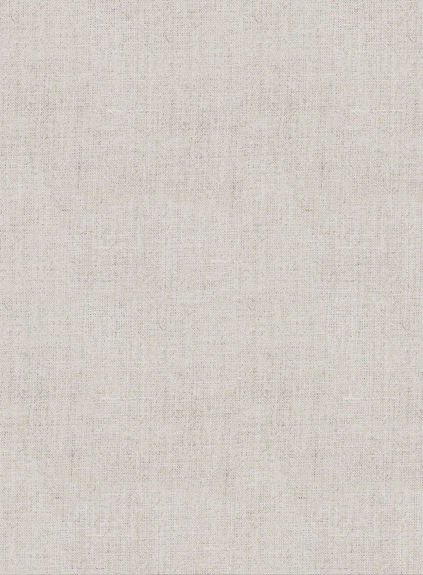 Barn Beige Linen Highland Trousers - StudioSuits