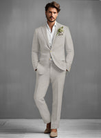 Barn Beige Linen Suit