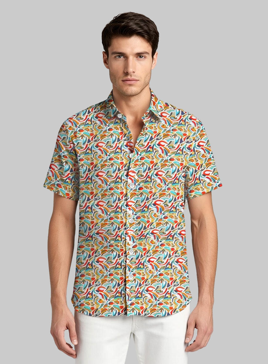 Basilio Silk Cotton Shirt - StudioSuits