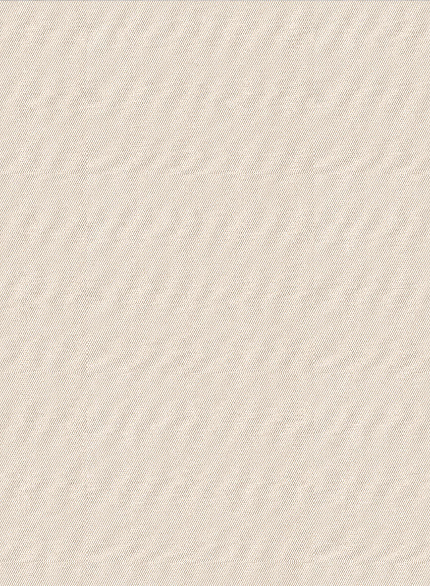 Beige Stretch Chino Jeans - StudioSuits