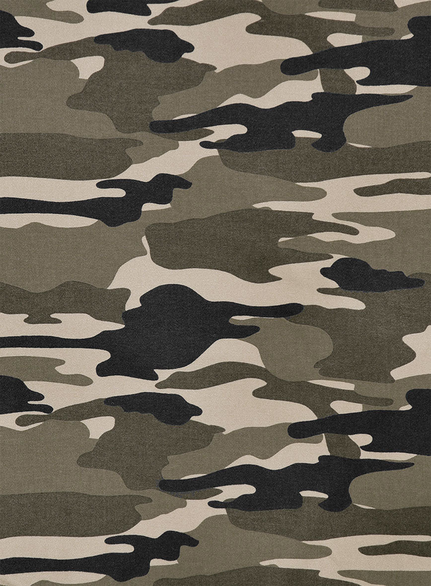 Beige Stretch Camo Jacket - StudioSuits