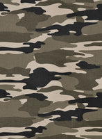 Beige Stretch Camo Pants - StudioSuits