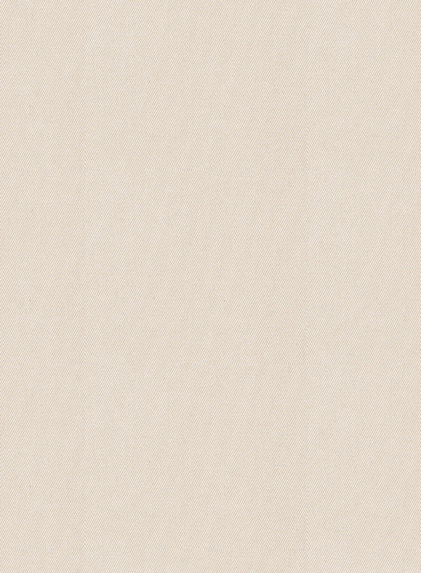 Beige Stretch Chino Pants - StudioSuits