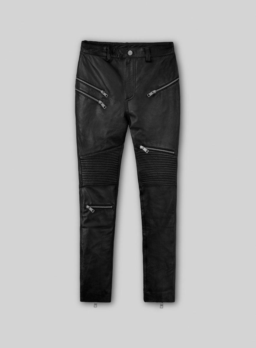 Women's Beyonce Leather Pants - StudioSuits