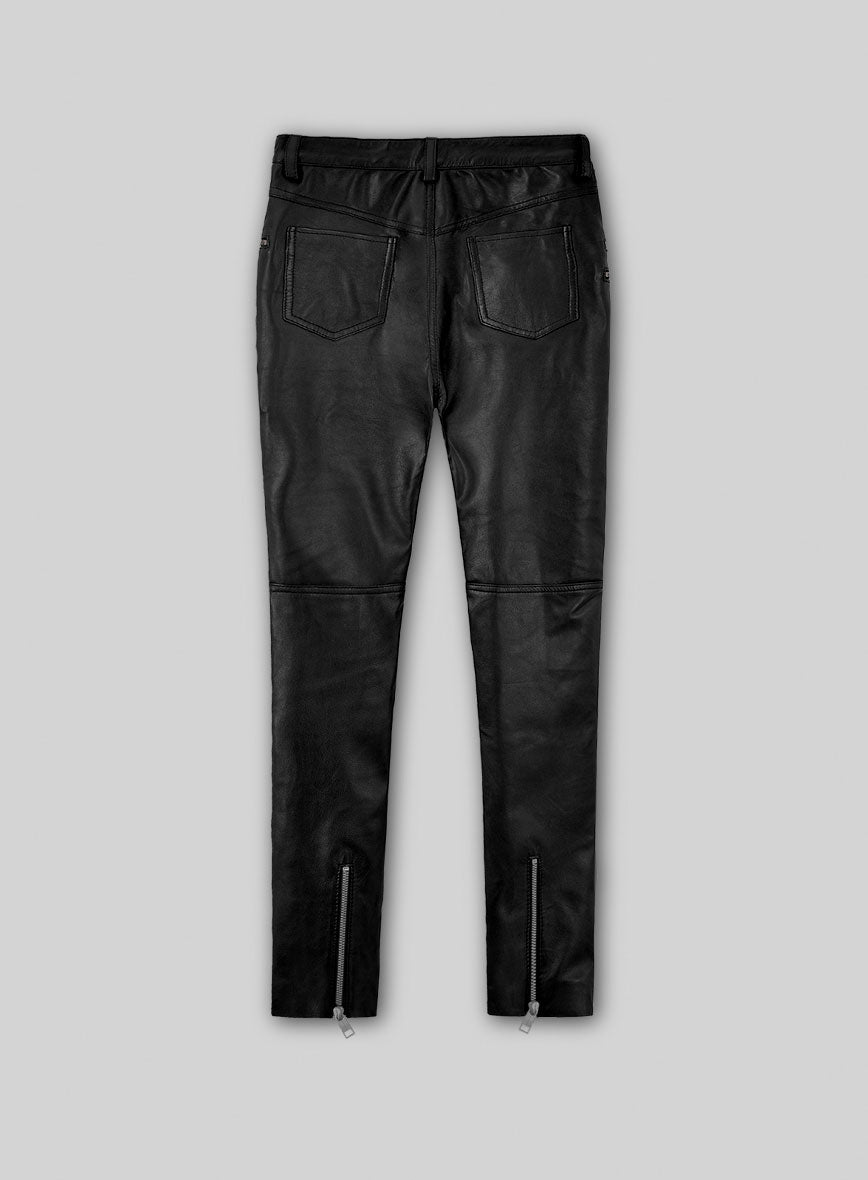 Women's Beyonce Leather Pants - StudioSuits