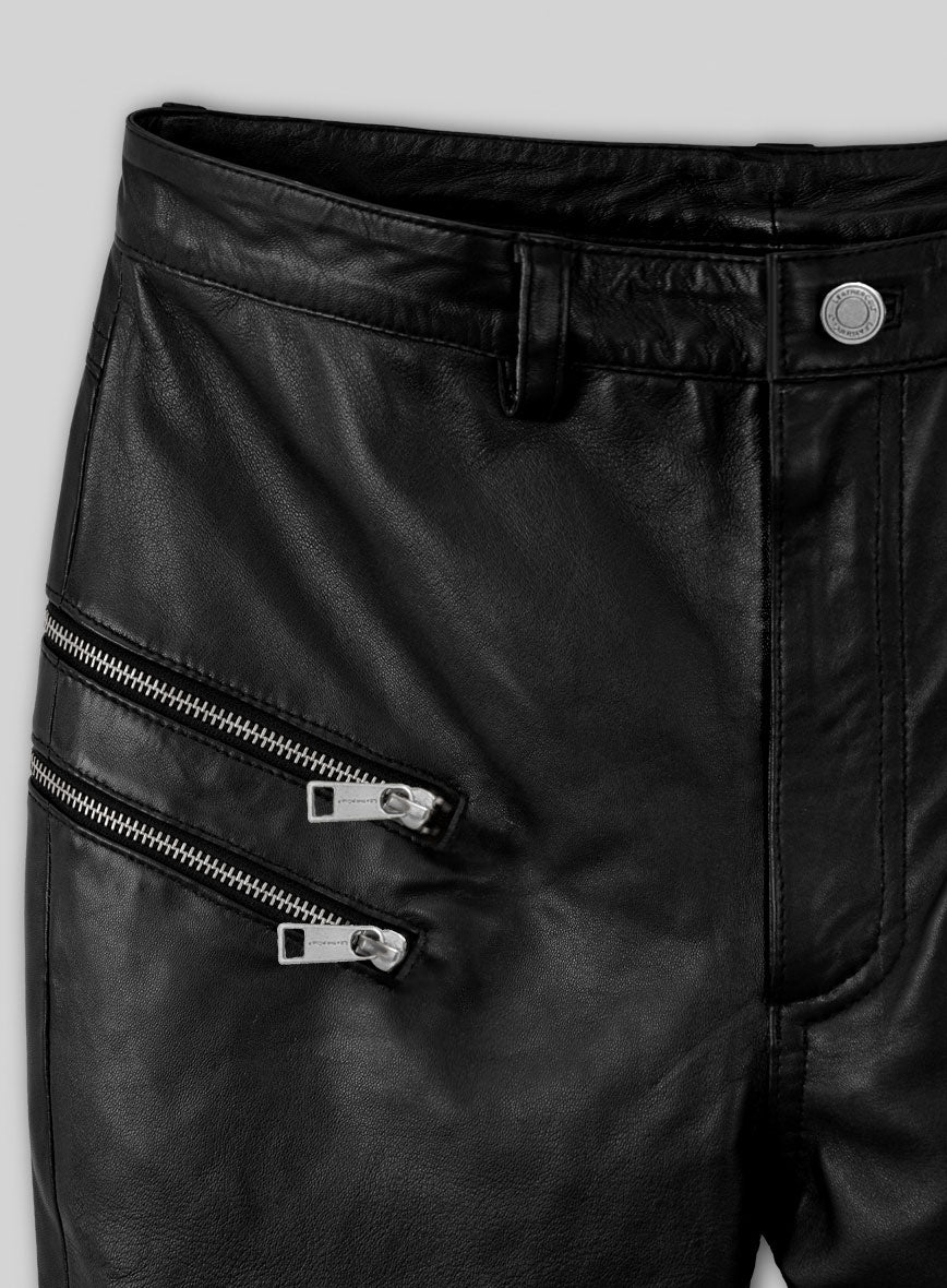 Women's Beyonce Leather Pants - StudioSuits