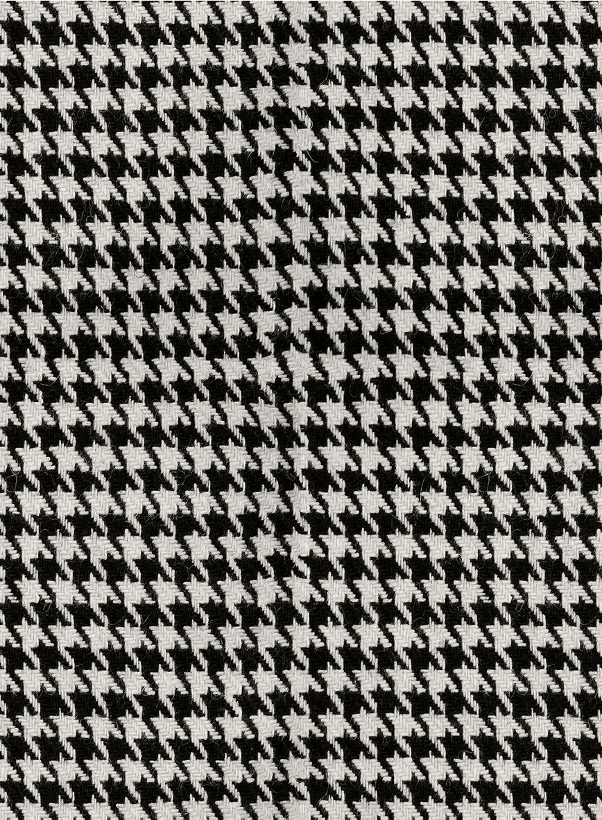 Women's Big Houndstooth BW Tweed Suit - StudioSuits