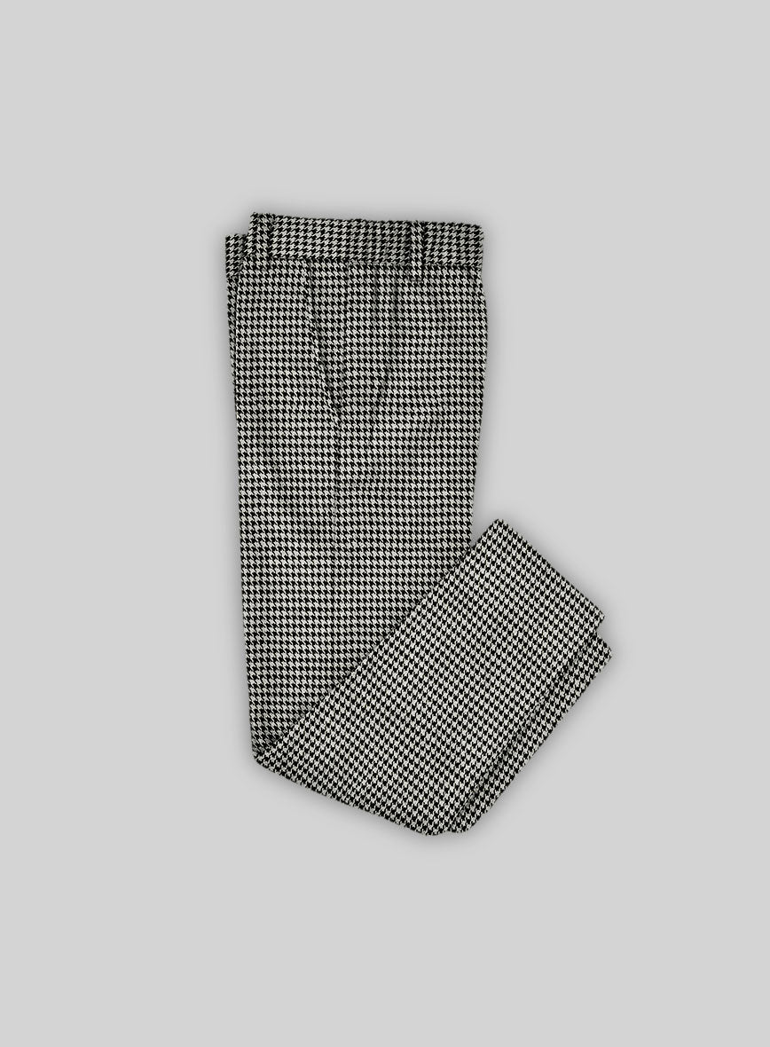Big Houndstooth BW Tweed Boys Suit - StudioSuits