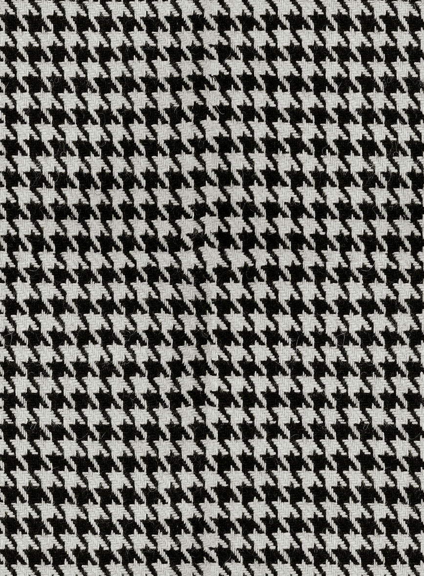 Big Houndstooth BW Tweed Jacket - StudioSuits