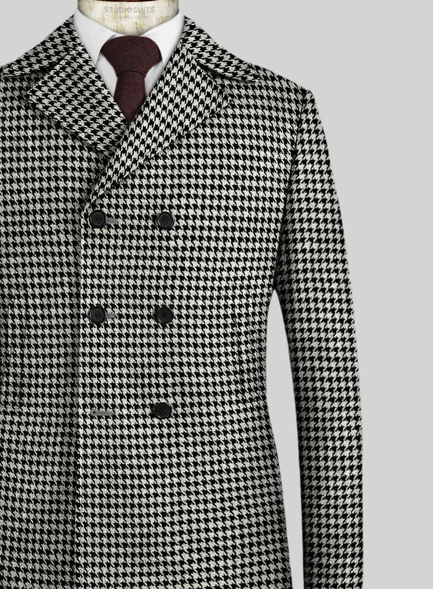 Houndstooth peacoat sales