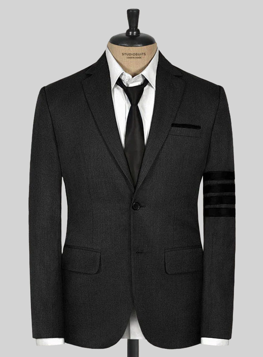 Black Bar Jacket - StudioSuits