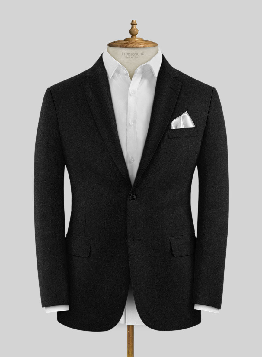Black Cashmere Jacket - StudioSuits