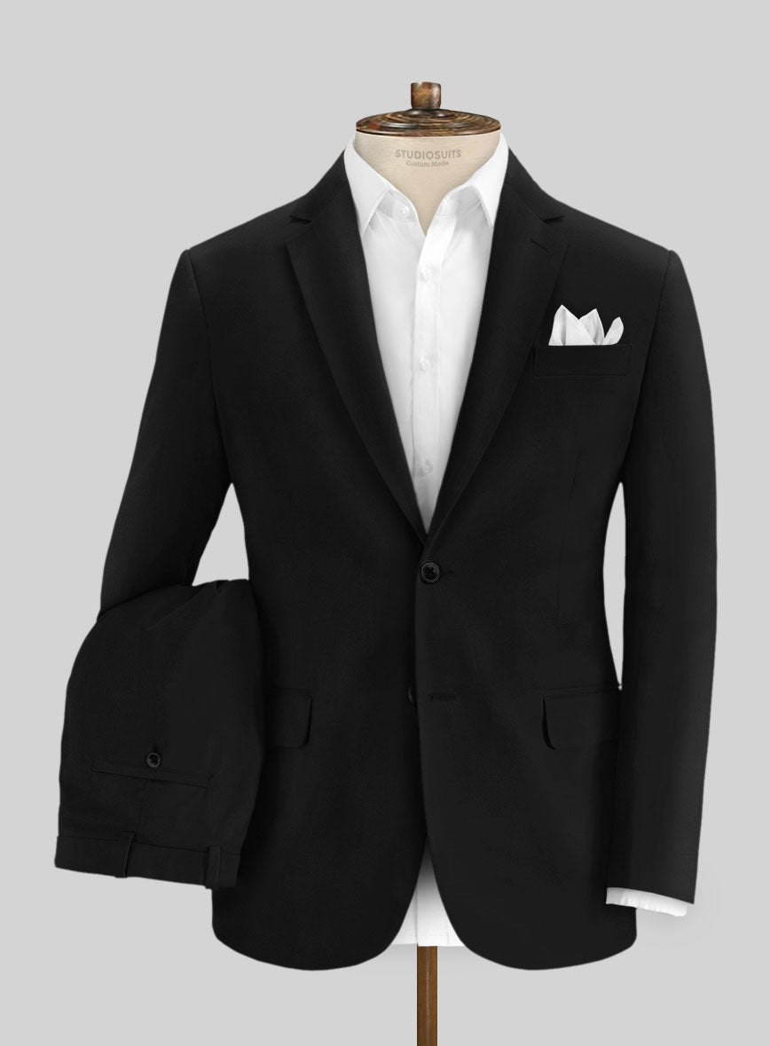 Black Chino Suit - StudioSuits