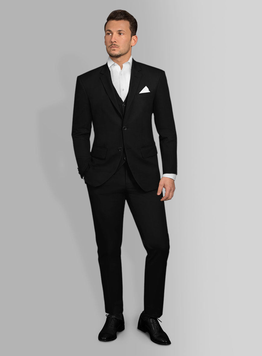 Black Chino Suit - StudioSuits