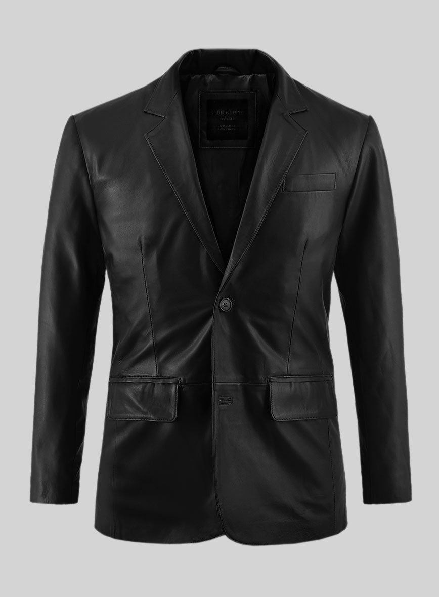Men's Leather Blazer by StudioSuits Men's Leather Blazer by StudioSuits